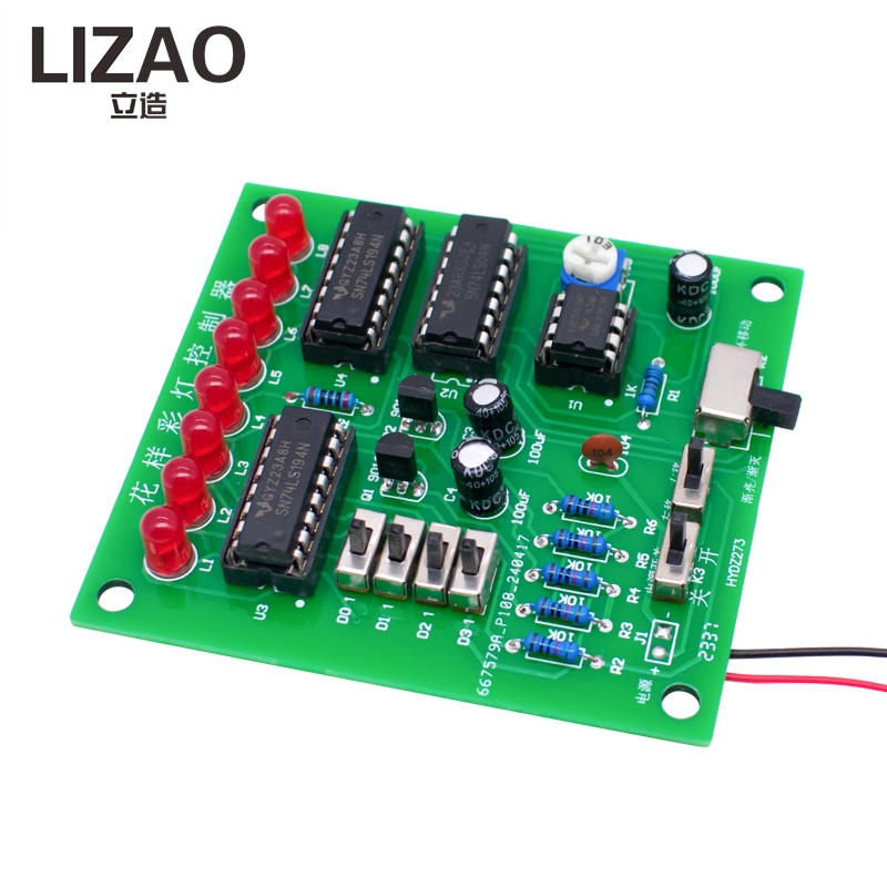 LEDフローライトコントローラーDIYキット、学生向け電子は - Diy Electronics Projects For Students のレビューと価格