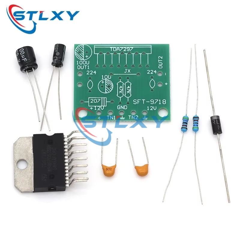 アンプボード TDA7297 オーディオスピーカーアンプ サ - Diy Audio Electronics Kit のレビューと価格