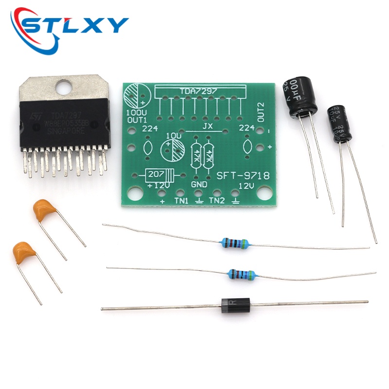 アンプボード TDA7297 オーディオスピーカーアンプ サ - Diy Audio Electronics Kit のレビューと価格