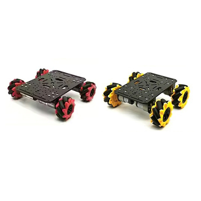4WDロボットカーシャーシ、TTモーター520または37モー - Diy Robot Electronics Kit のレビューと価格