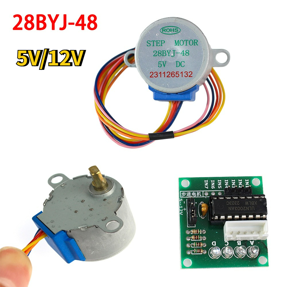28BYJ-48 ステッピングモーターキット 5V/12V  - Stepper Motor 28Byj のレビューと価格